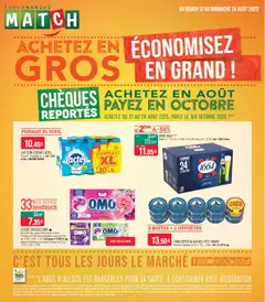 Match Supermarché - Prévisualisation de Match Supermarché catalogue valide à partir de 12.08.2025