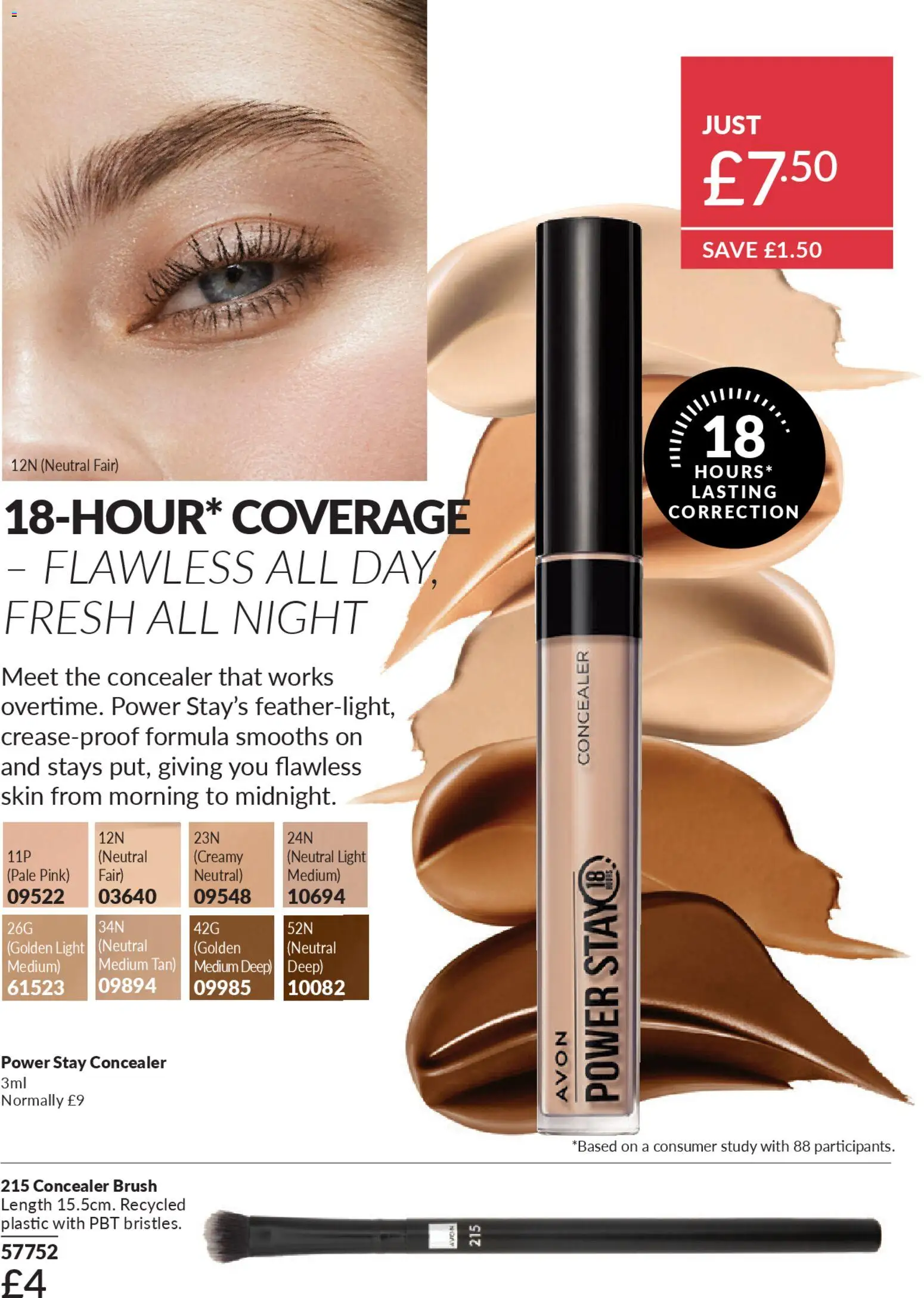 {H1} | Page: 55 | Products: Concealer, Brush