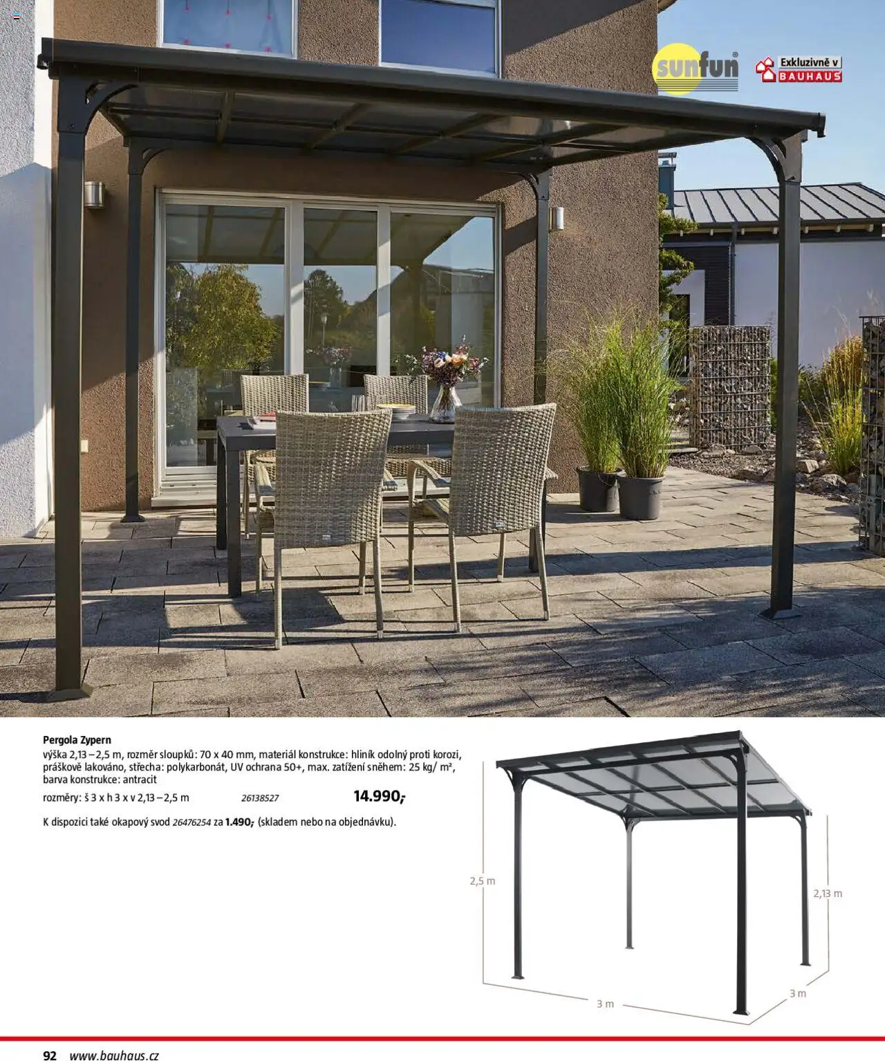 Bauhaus katalog Zahradní nábytek od 01.04.2025 | Strana: 92