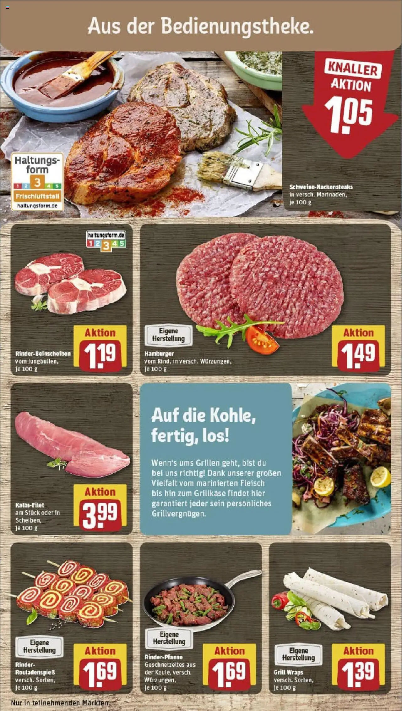 Rewe prospekt Lübeck	 - gültig ab dem 27.07.2025 | Seite: 14 | Produkte: Grill, Fleisch