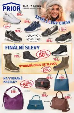 Náhled letáku Prior - Akční Nabídka Obuvi  od 10.02.2026