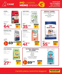 Anteprima del volantino Arcaplanet volantino valido a partire dal 16.03.2026 | Pagina: 8 | Prodotti: Maiale, Riso, The, Tonno