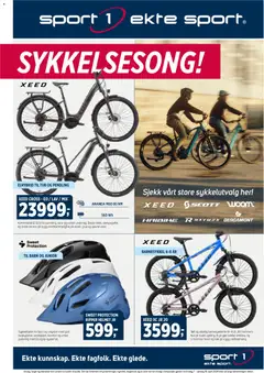 Forhåndsvisning av Sport 1 kundeavis gyldig fra 07.04.2026
