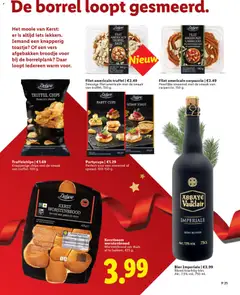 Lidl - Kerstmagazine - Voorbeeld van een folder van Lidl, geldig van 26.11.2025 | Pagina: 25 | Producten: Kisperec, Calvados, Saus, Broodjes