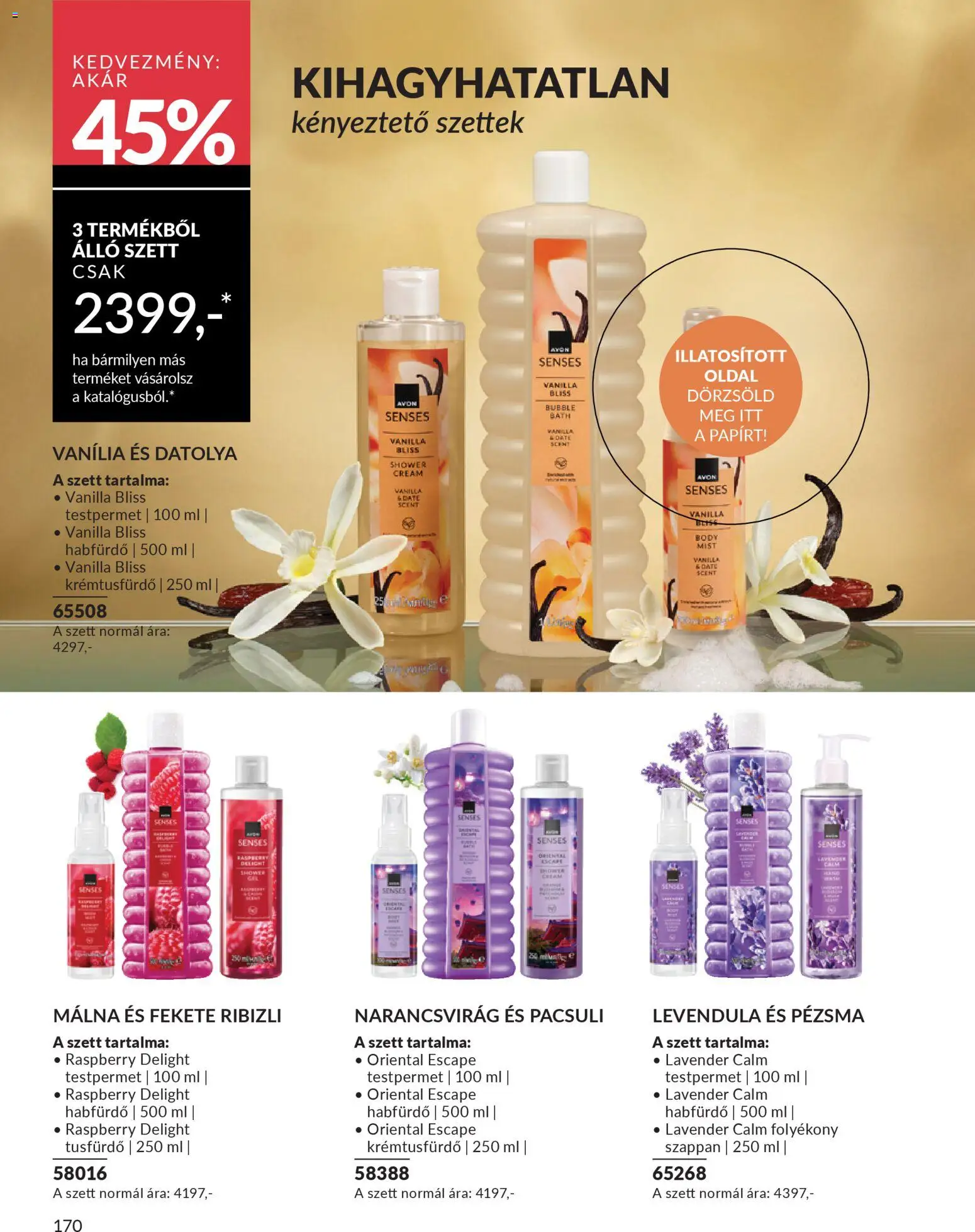 Avon akciós ujság - amely érvényes a következő dátumtól: 01.04.2026 | Oldal: 198