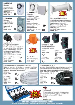 Harald Nyborg - Tilbudsavis gyldig fra 19.03.2026 | Side: 13 | Produkter: TV, Ventilator, Søm, Kabel