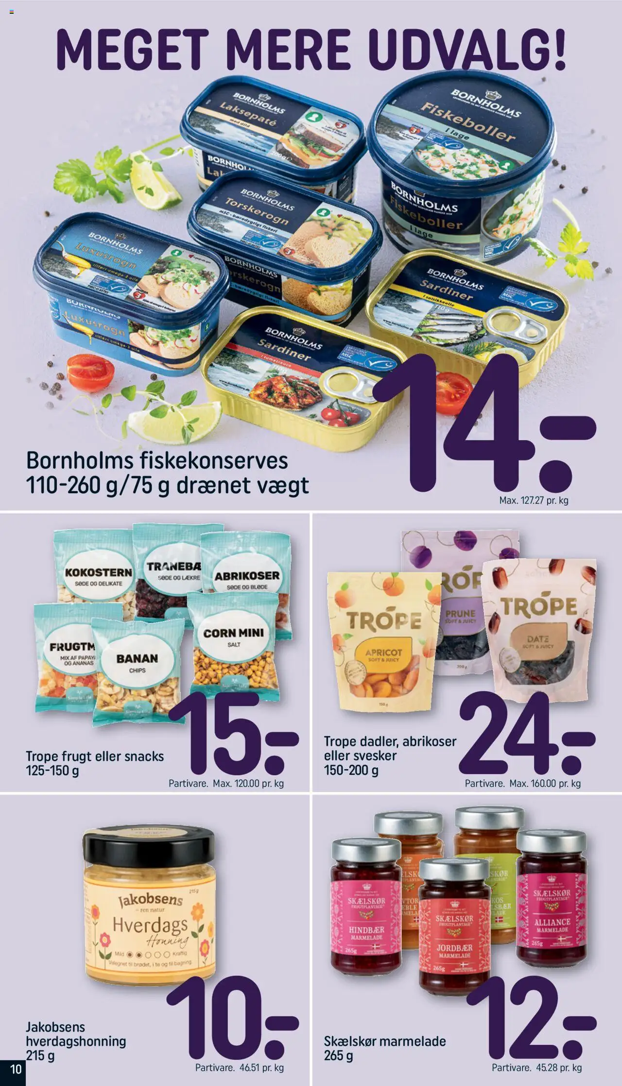 Rema 1000 Tilbudsavis gyldig fra 24.08.2025 | Side: 10 | Produkter: Ananas, Dild, Salt, Svesker