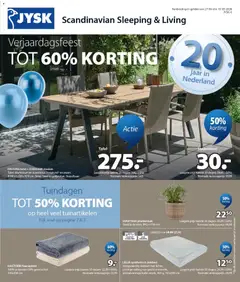 JYSK - Folder - Voorbeeld van een folder van JYSK, geldig van 27.04.2026