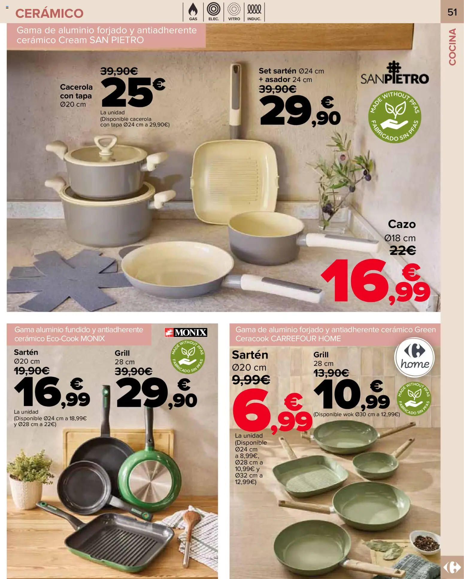 Carrefour folleto │ válido desde el 09.01.2026 | Página: 51 | Productos: Cocina