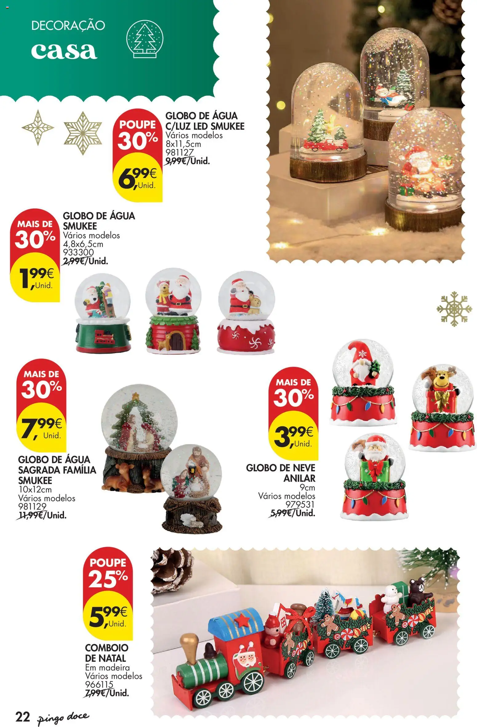 Pingo Doce - Natal │ válido de 11.11.2025 | Página: 22 | Produtos: Agua