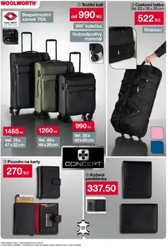Náhled letáku Woolworth leták od 12.12.2025 | Strana: 6 | Produkty: Peněženka, Cestovní taška, Pouzdro, Karty