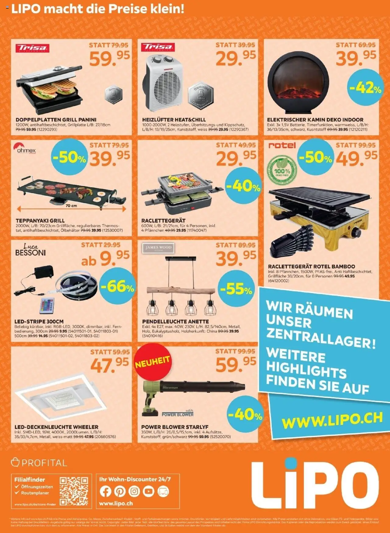 Lipo Aktionen – gültig ab 21.10.2025 | Seite: 12 | Produkte: Bilder, Grill
