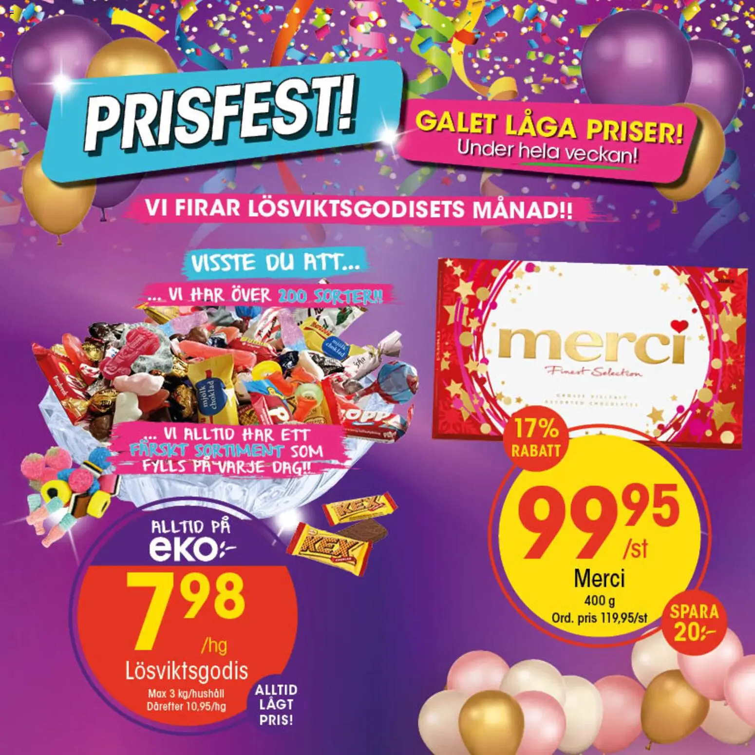 EKO reklamblad aktuell från 14.01.2026 | Sida: 10 | Produkter: Mjölk, Choklad