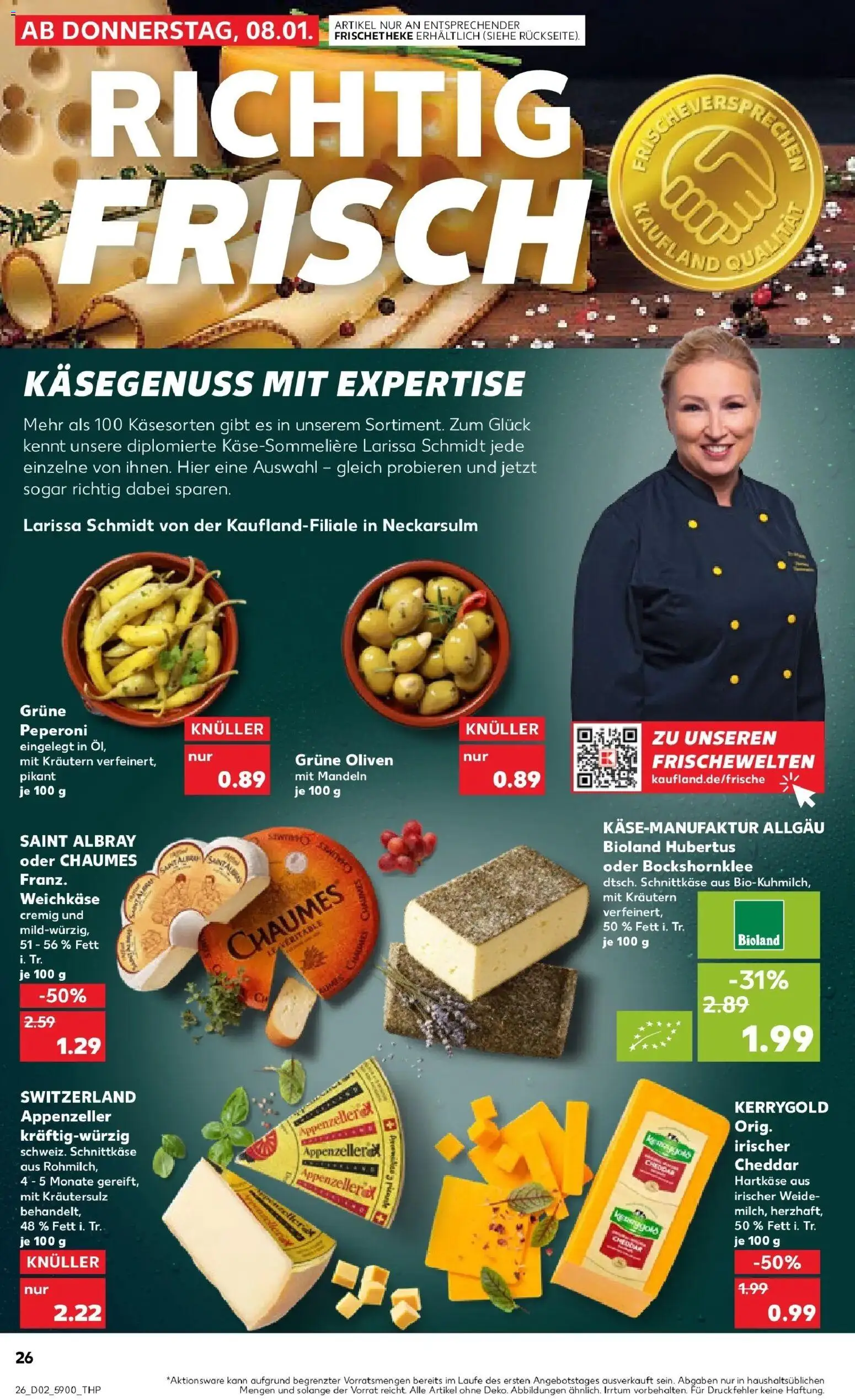 Kaufland prospekt Herzberg (Elster)	 – gültig ab 08.01.2026 | Seite: 26 | Produkte: Mandeln