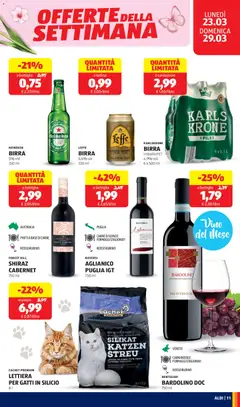 Anteprima del volantino HEINEKEN BIRRA, 5% vol. 330 ml valido a partire dal 23.03.2026 | Pagina: 11 | Prodotti: Birra, Suino, Vino, Heineken
