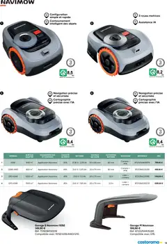 Castorama - Prévisualisation de Castorama Outils motorisés de jardin et nettoyeurs haute pression valide à partir de 26.02.2026 | Page: 13 | Produits: Navigation, Batterie, Caméra