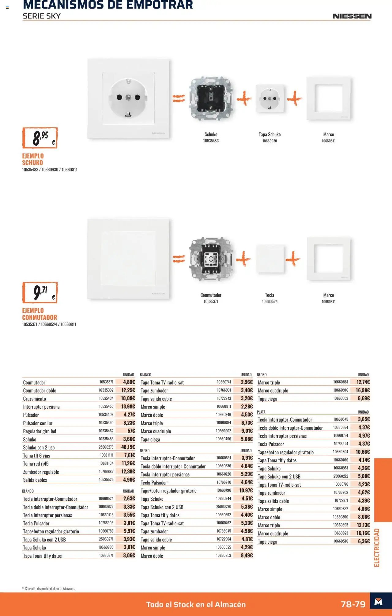 Obramat - Zaragoza  │ válido desde el 10.10.2025 | Página: 79 | Productos: Cable, USB, Marco