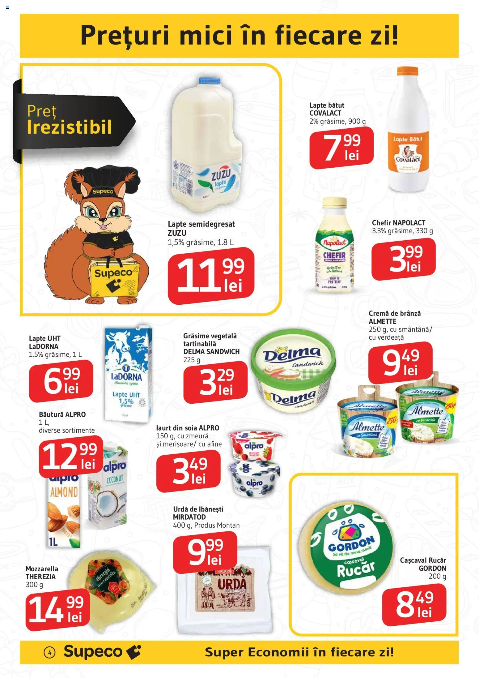 Noul catalog Supeco – valabil de la 13.11.2025 | Pagină: 4 | Produse: Zmeură, Masaüstü kılıfı, Cașcaval, Brânză