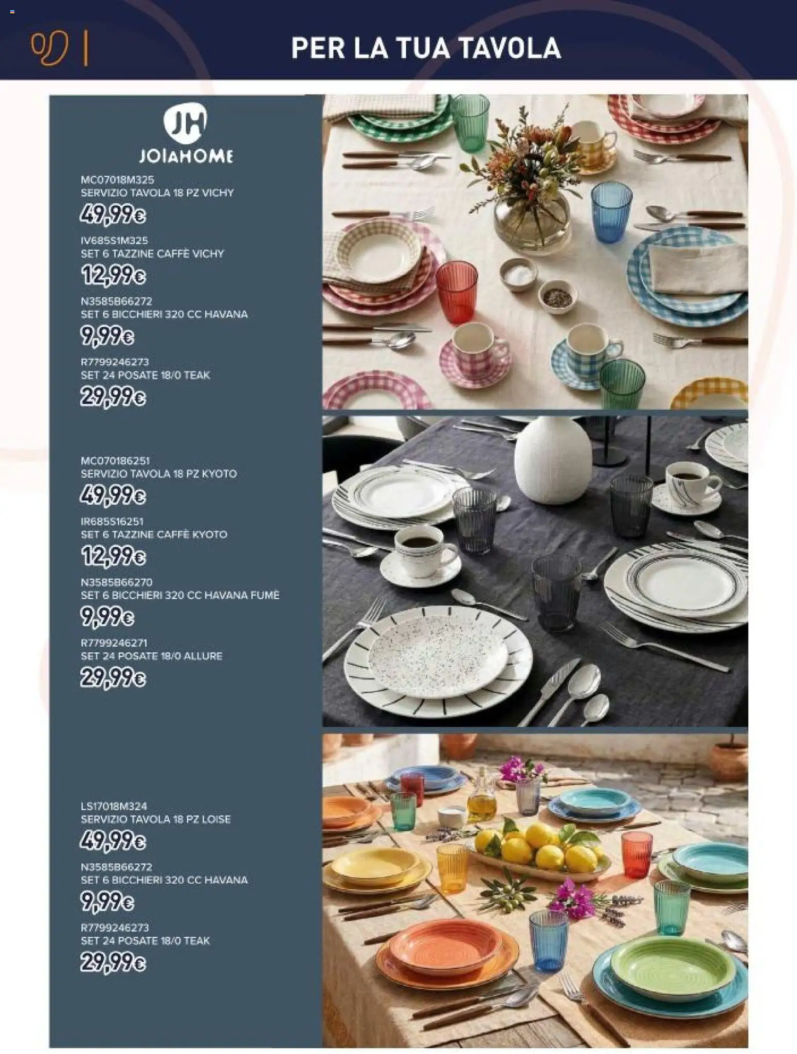 Volantino Unieuro del 27.03.2026 | Pagina: 6 | Prodotti: Posate, Caffè