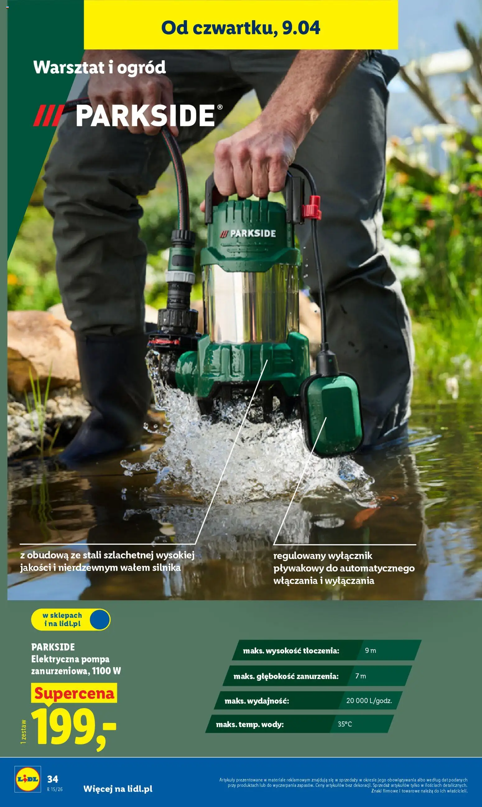 Lidl Polsko katalog od 07.04.2026 | Strana: 42 | Produkty: Parkside