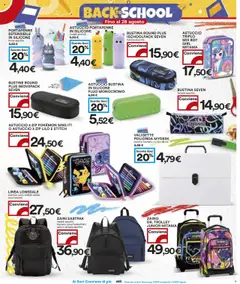 Volantino COOP del 24.07.2025 | Pagina: 19 | Prodotti: Zaino, Astuccio, Silicone, Trolley