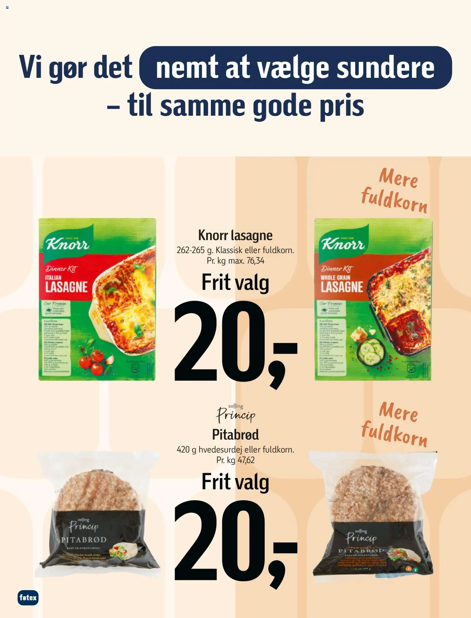 Føtex tilbudsavis – gyldig fra 31.10.2025 | Side: 24 | Produkter: Pitabrød, Carpete