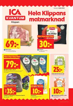 ICA Kvantum - Klippan - Förhandsvisning av reklamblad från butik ICA Kvantum aktuell från 13.04.2026