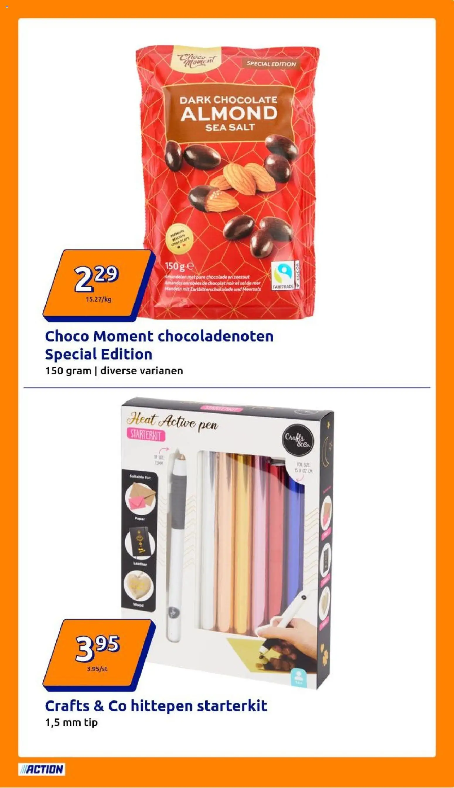 {H1} | Pagina: 29 | Producten: Pen, Chocolade, Zeezout