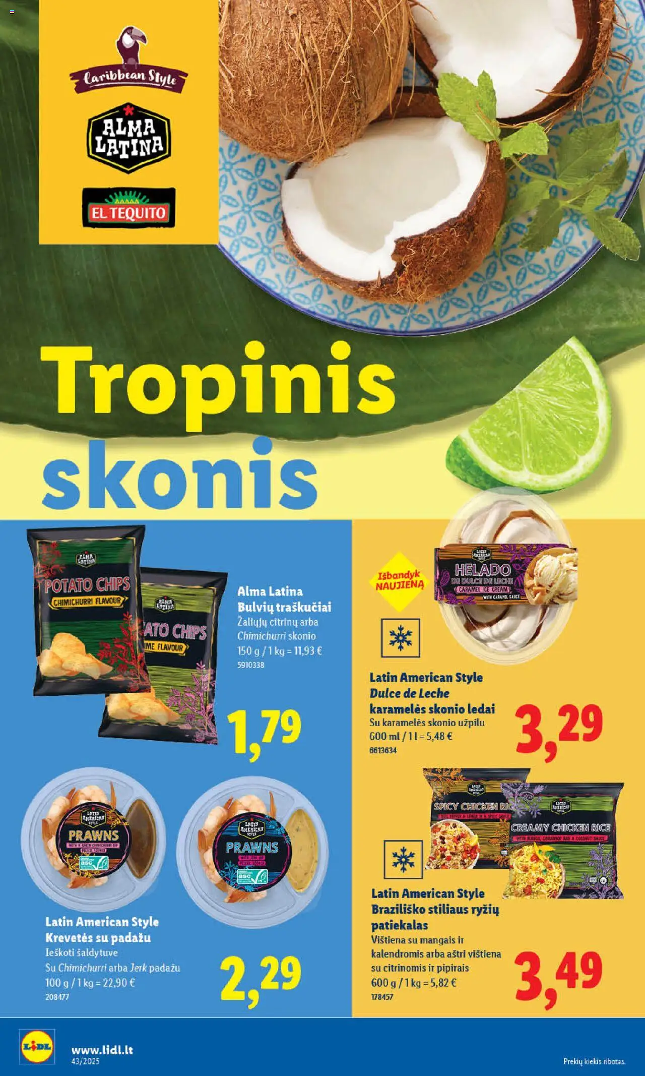 LIDL akcijos nuo 20.10.2025 | Puslapis: 20 | Prekių: Ledai, Vištiena, Traškučiai