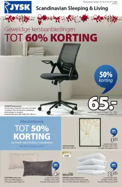 JYSK - Folder - Voorbeeld van een folder van JYSK, geldig van 03.11.2025