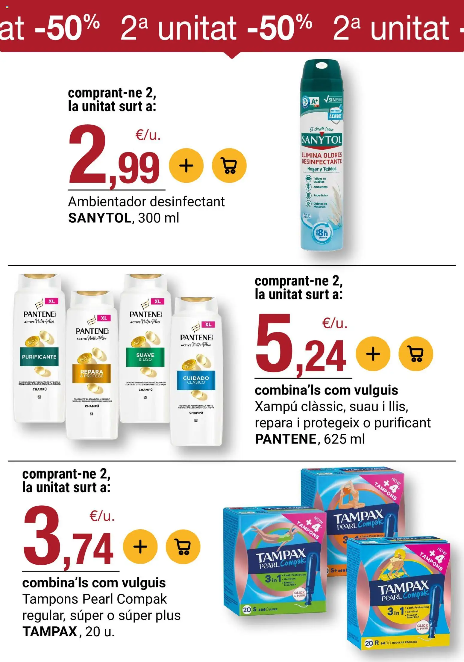 Bonpreu folleto │ válido desde el 08.04.2026 | Página: 36 | Productos: Champú