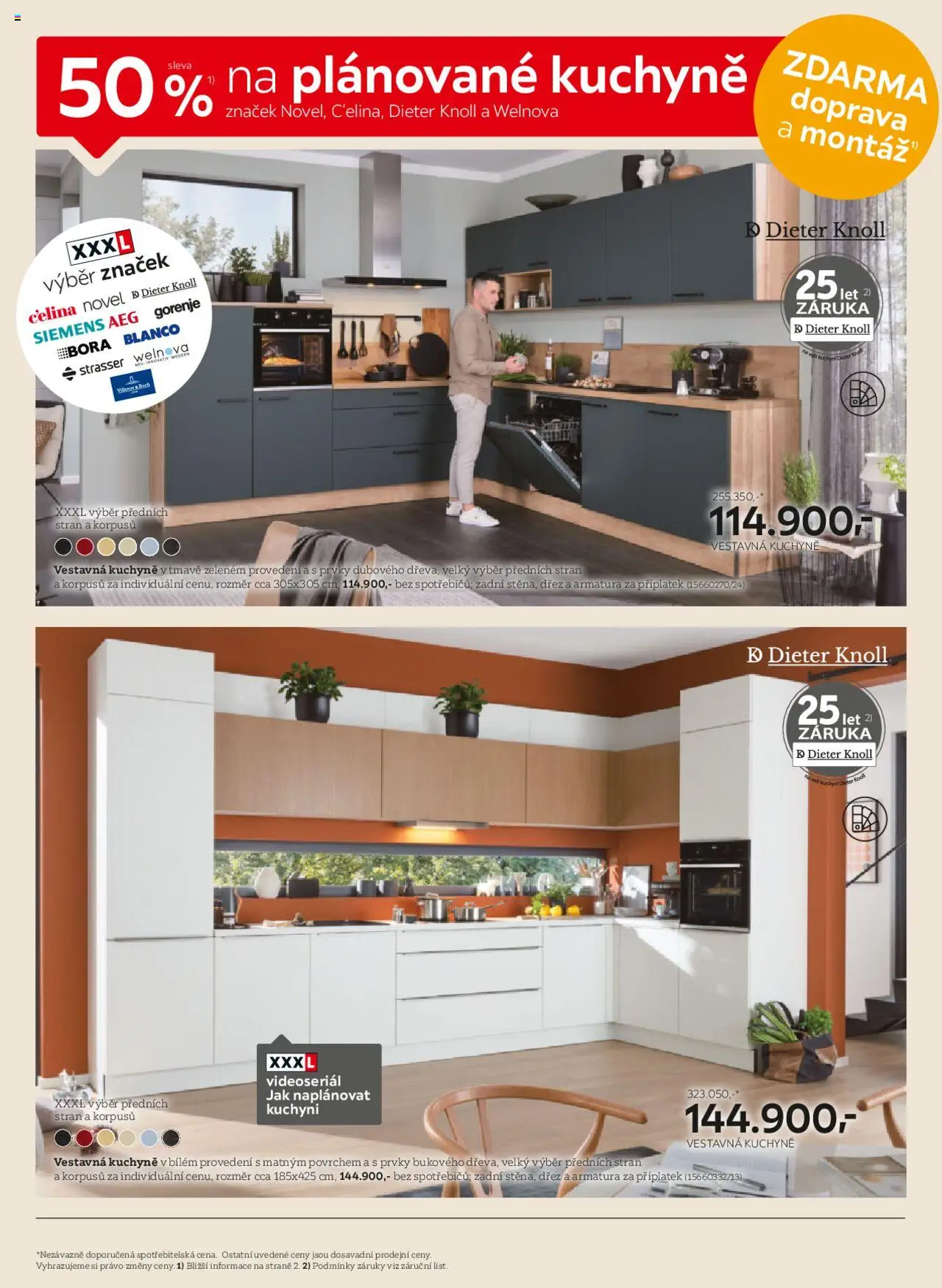XXXLutz leták - XXXL inspirace v kuchyních od 17.02.2025 | Strana: 4 | Produkty: Dřez, Kuchyně