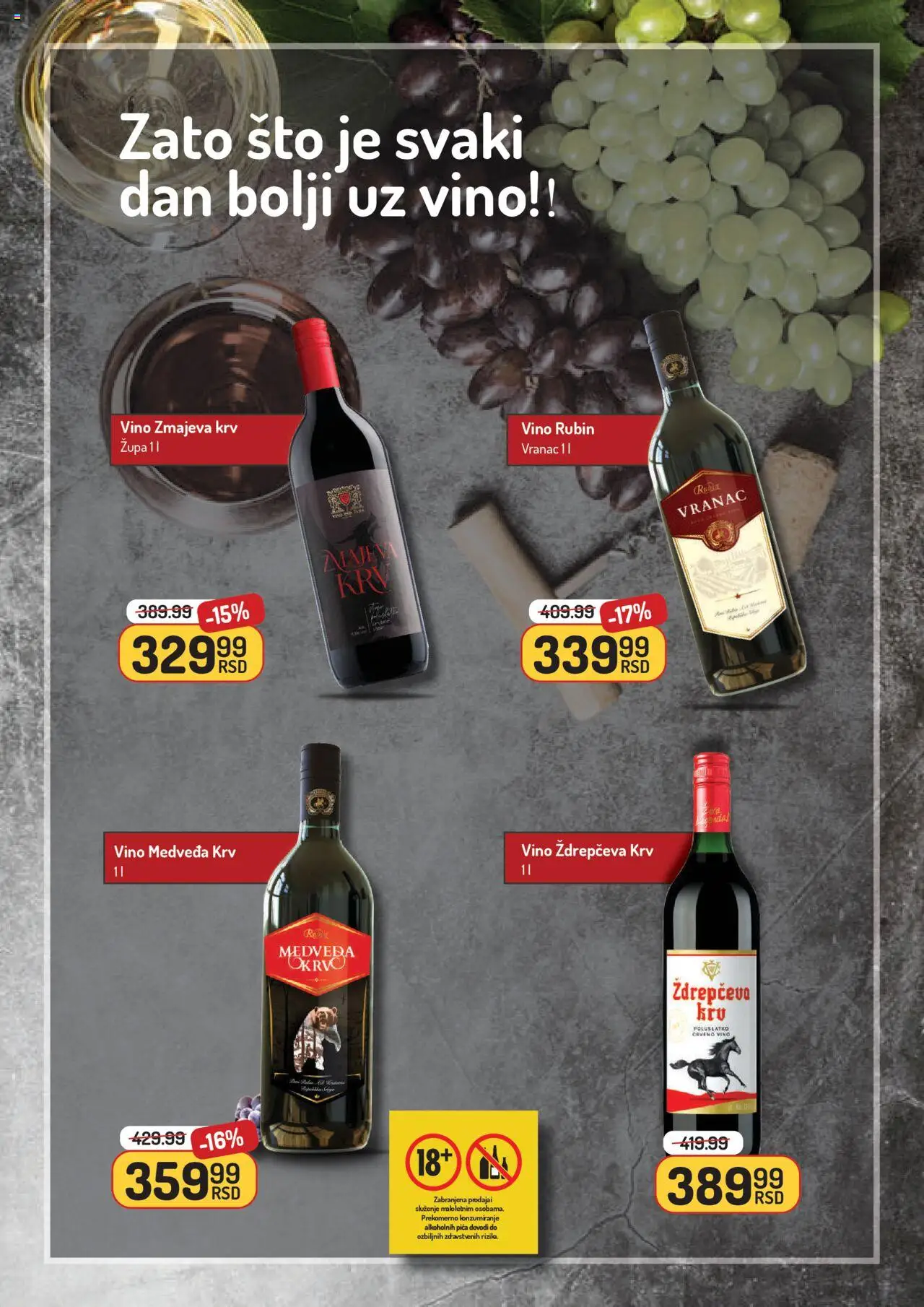 Aman katalog - važi od 29.09.2025 | Strana: 26 | Proizvode: Vranac, Sto, Pica, Vino