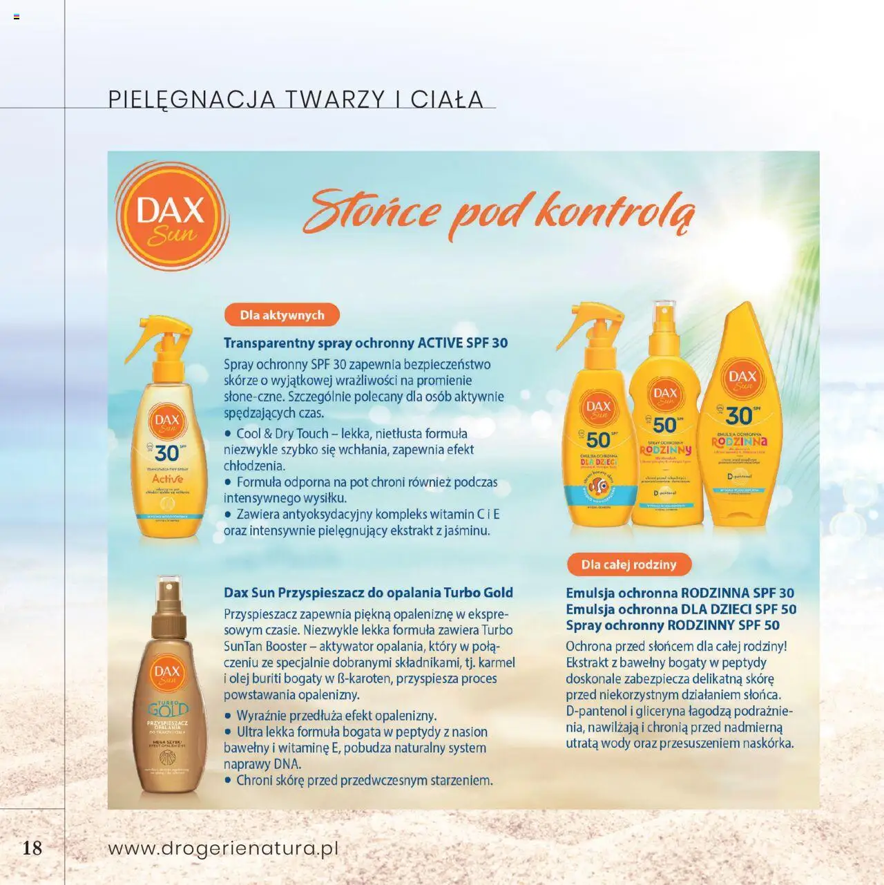 Drogerie Natura Gazetka - Letnie Inspiracje od 01.06.2025 | Strona: 18