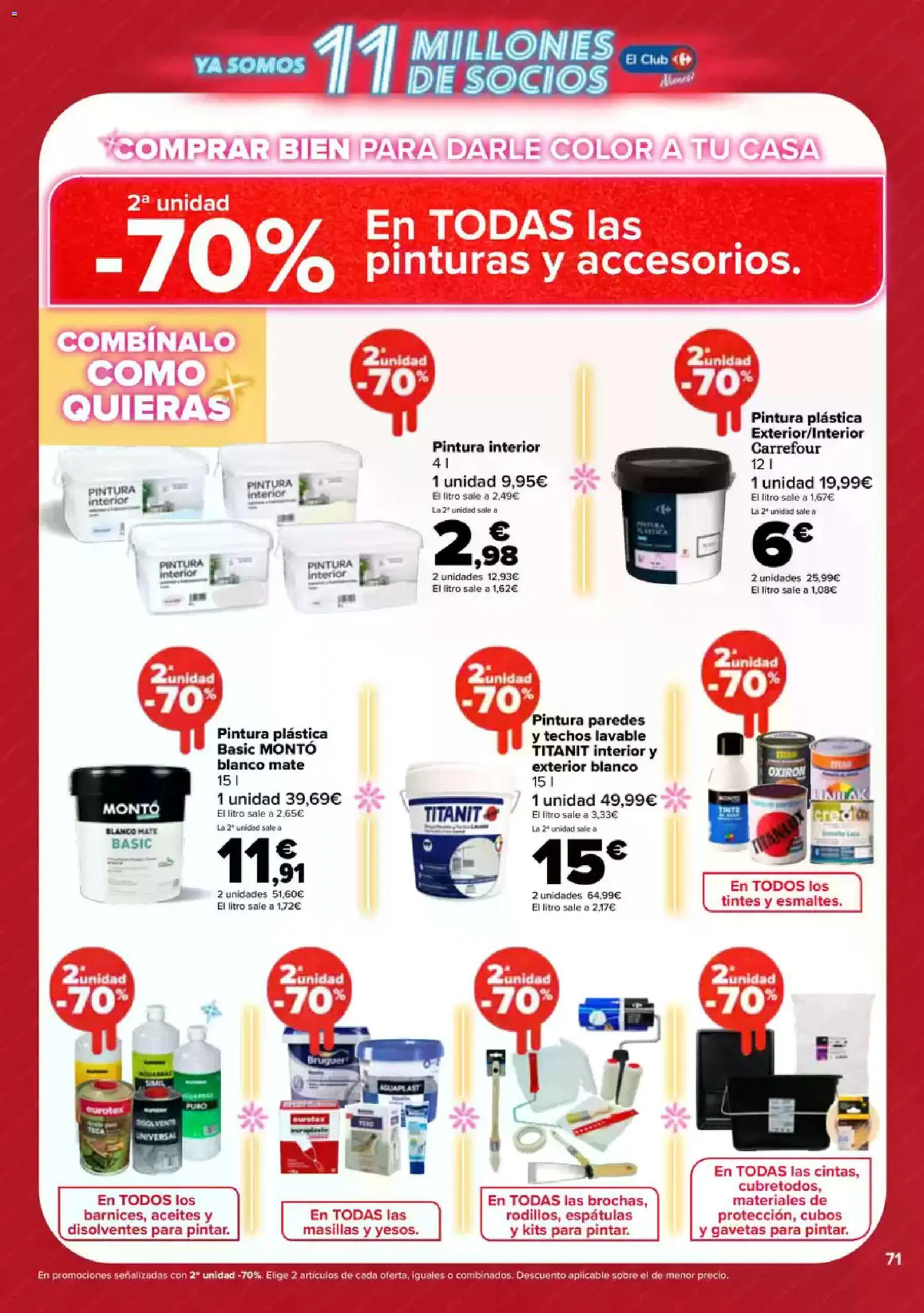 Carrefour folleto │ válido desde el 23.04.2026 | Página: 70 | Productos: Pintura plástica