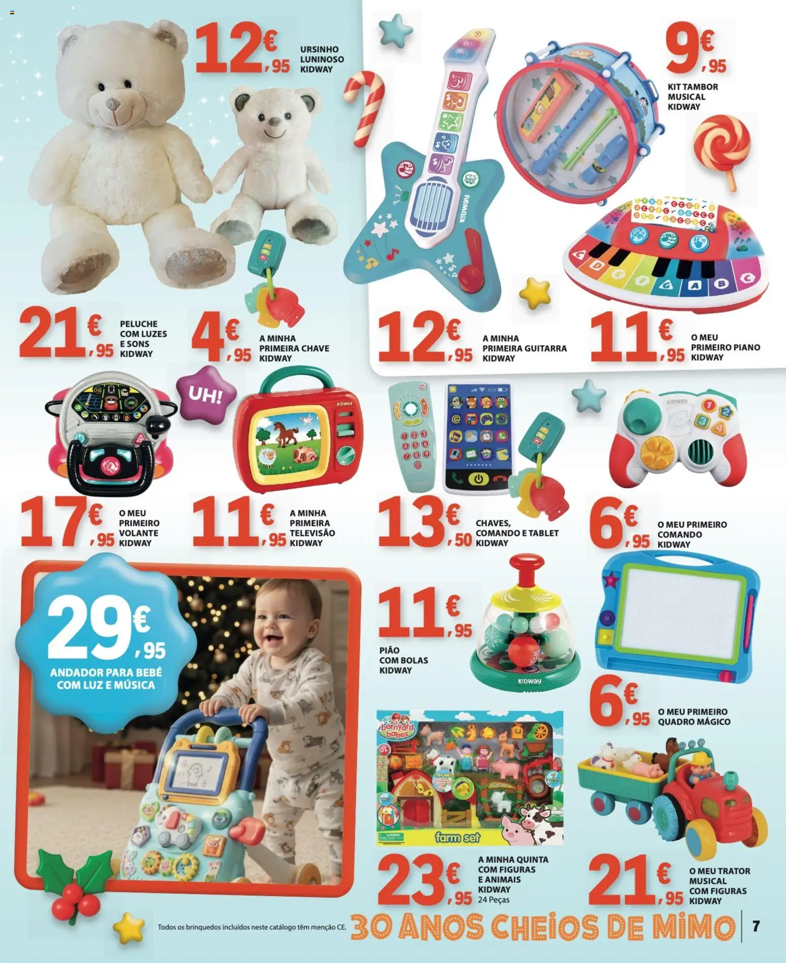 E.Leclerc Brinquedos de Natal │ válido de 11.11.2025 | Página: 7 | Produtos: Televisão, Quadro, Tablet