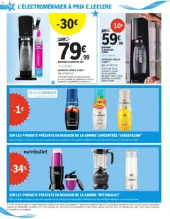 E.Leclerc - Prévisualisation de pêche ice tea, Concentré Sodastream Lipton pêche ice tea ZERO valide à partir de 02.12.2025 | Page: 12