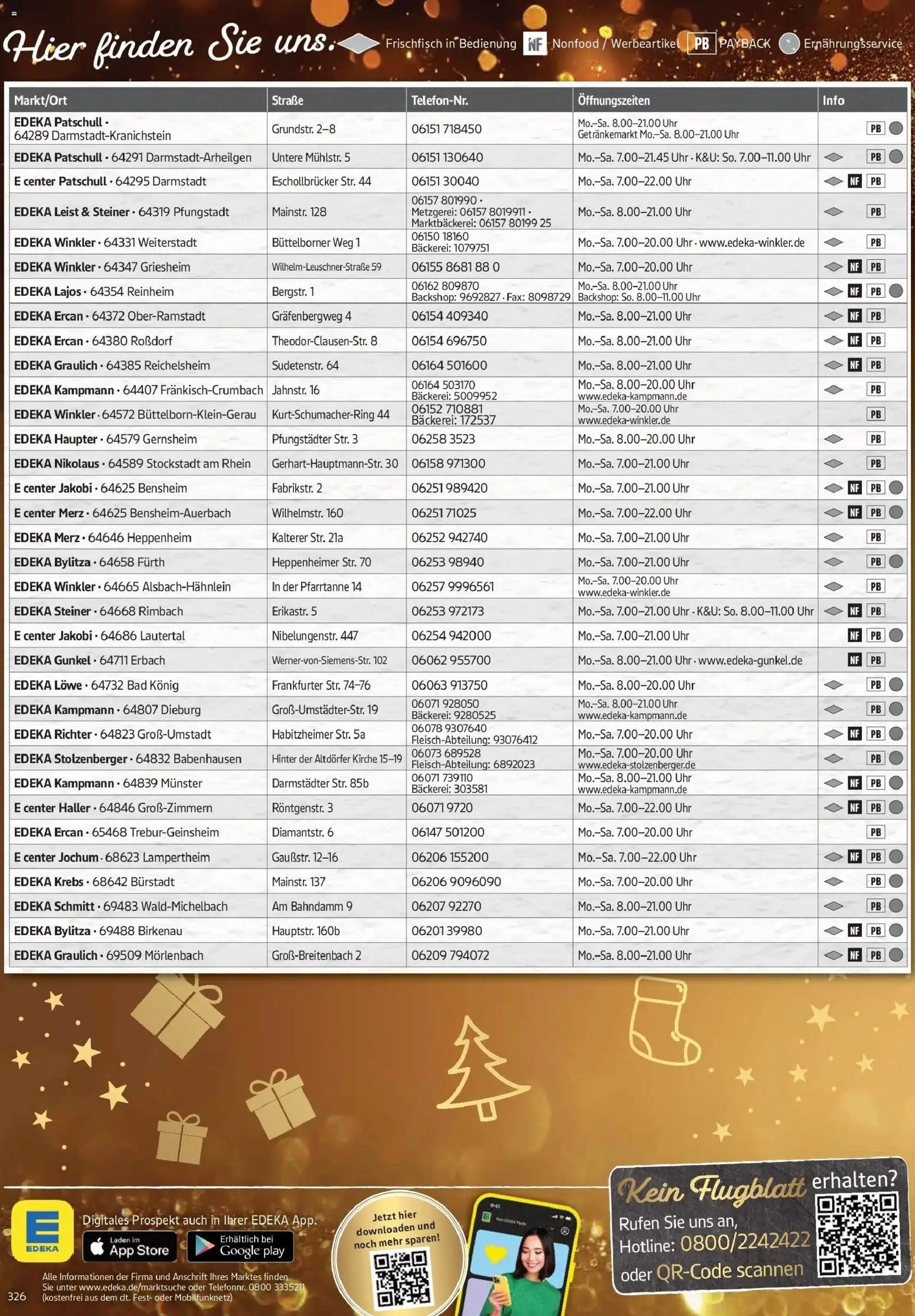Edeka prospekt Pfungstadt	 – gültig ab 08.12.2025 | Seite: 44 | Produkte: Bäckerei, Bad, Uhr