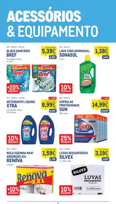 Pré-visualização Makro folheto válido de 02.12.2025 | Página: 15 | Produtos: Luvas, Detergente