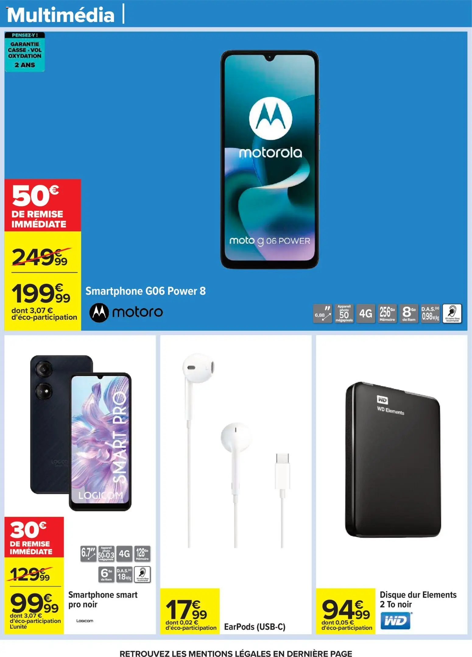 {H1} | Page: 83 | Produits: Smartphone, Appareil photo, Disque dur