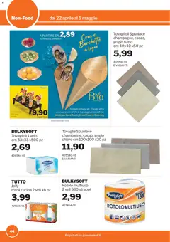 Anteprima del volantino Sogegross volantino valido a partire dal 22.04.2026 | Pagina: 46 | Prodotti: Tovaglia