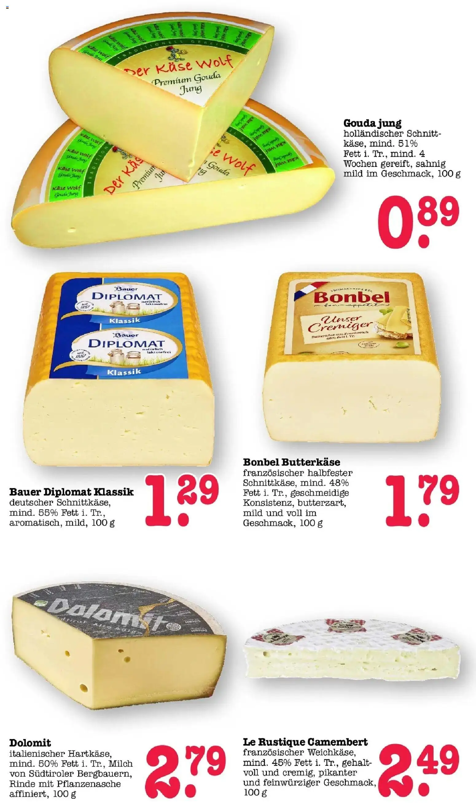 Edeka prospekt Wörth Am Rhein	 – gültig ab 02.03.2026 | Seite: 8 | Produkte: Milch, Käse, Gouda