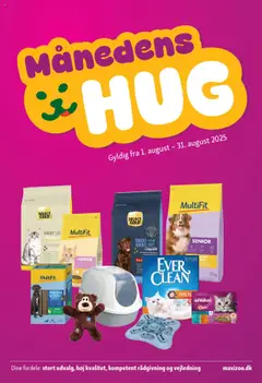 Eksempel på tilbudsavis Maxi Zoo - Månedsavis August fra butik Maxi Zoo gyldig fra 01.08.2025