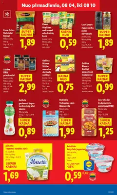 LIDL leidinys│galioja nuo 07.08.2025 | Puslapis: 41 | Prekių: Varškės sūris, Sūris, Prieskoniai, Makaronai