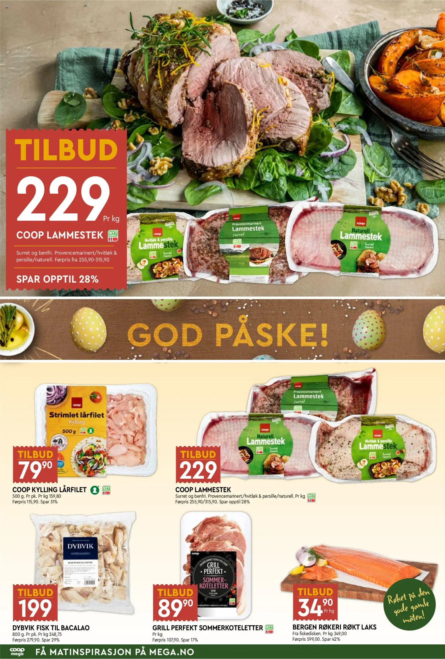 {H1} | Side: 2 | Produkter: Kylling, Fisk, Trafalet, Grill