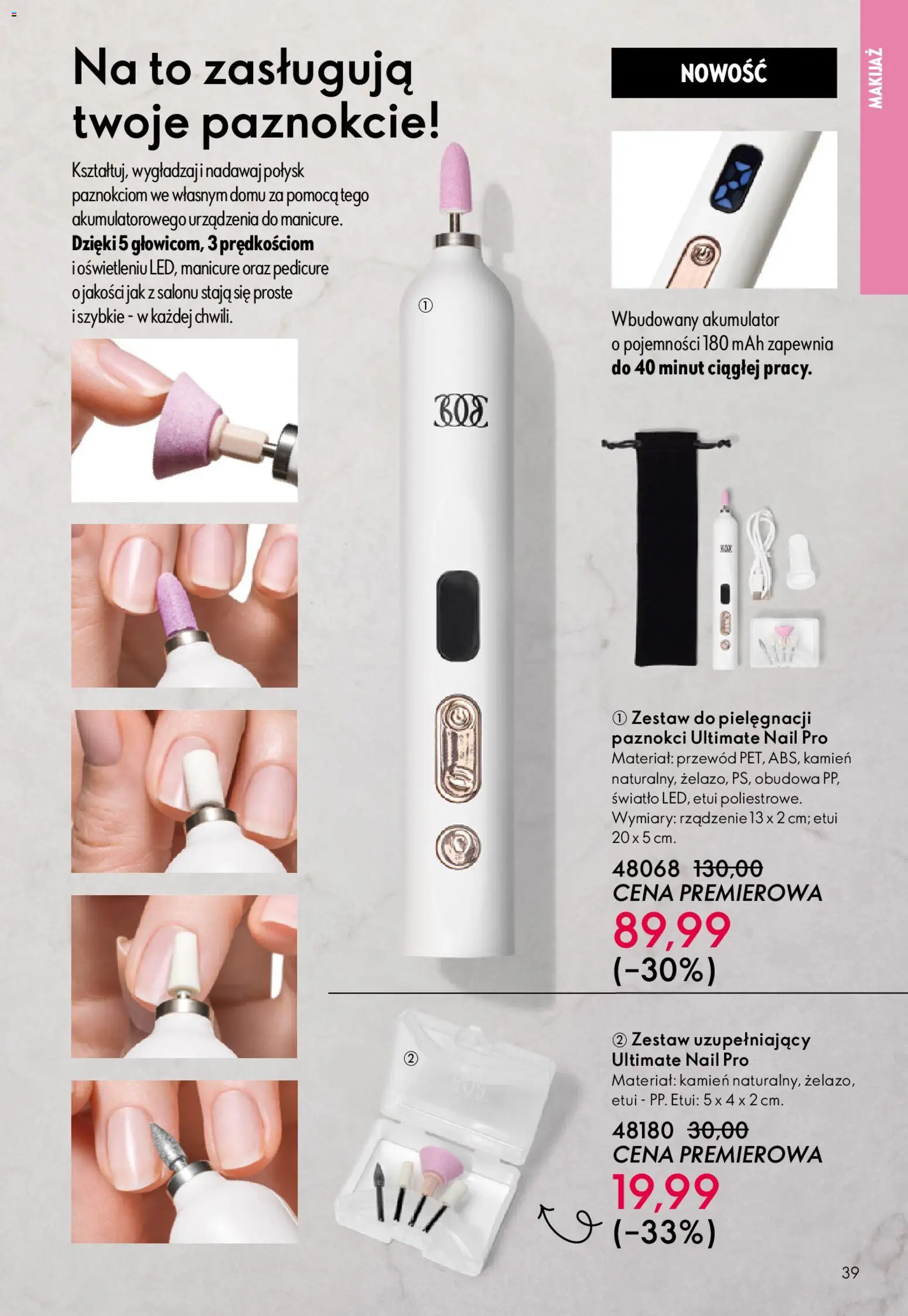 Oriflame Katalog 6 2026 od 15.04.2026 | Strona: 39 | Produkty: Makijaż