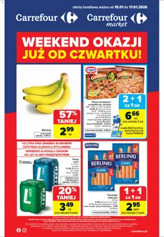 Pogląd oferty "Carrefour Gazetka - Weekend okazji" - ważna od 15.01.2026