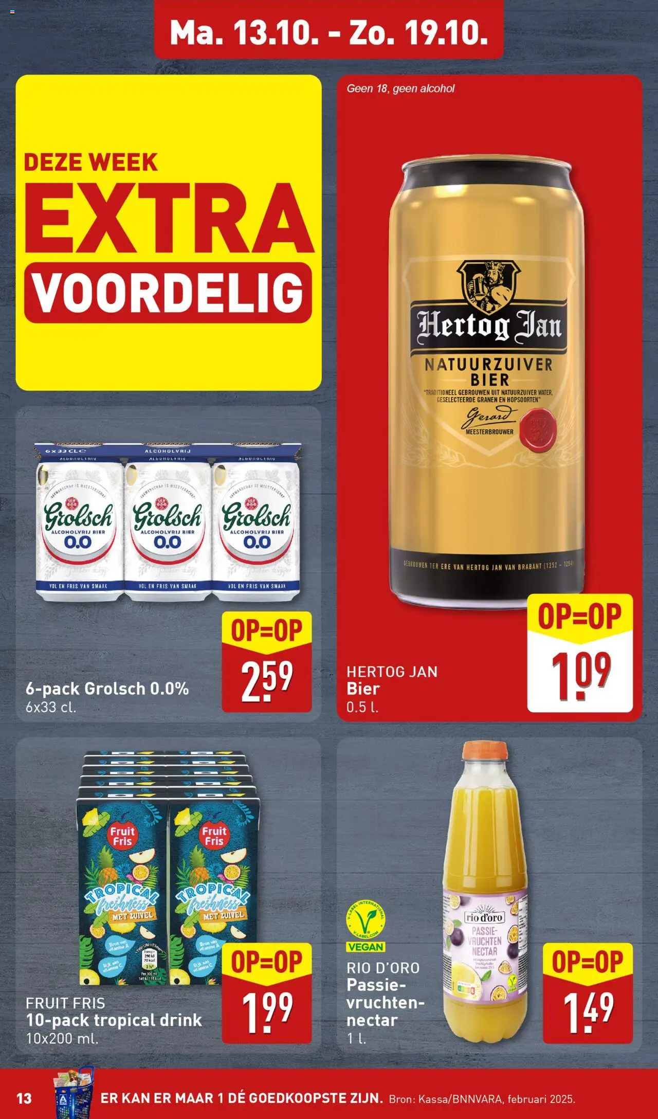 {H1} | Pagina: 13 | Producten: Bier, Kan, Granen, Alcohol