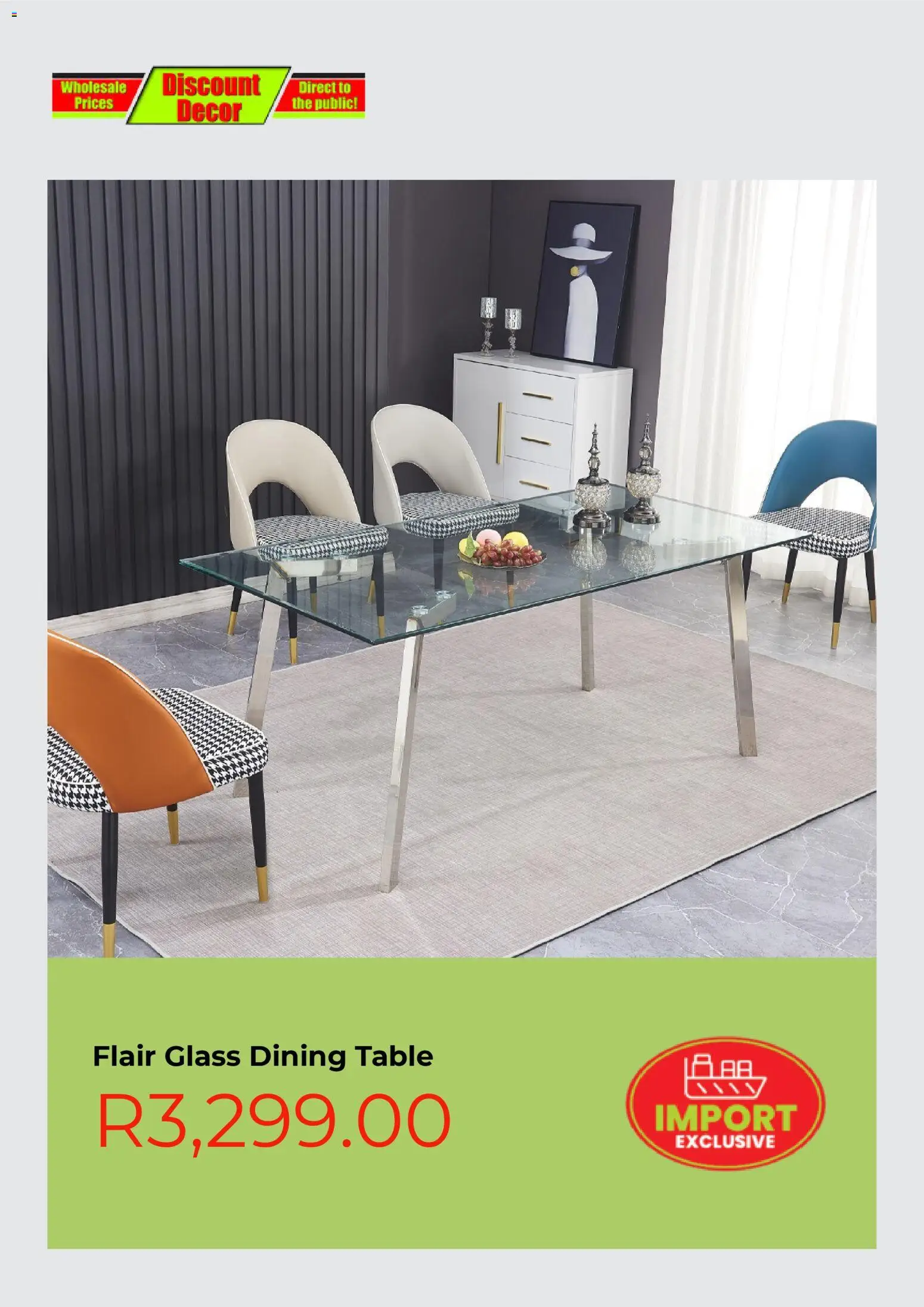 New Discount Decor catalogue – valid from 21.01.2026 | Page: 5 | Products: Table