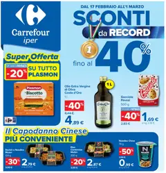 Anteprima del volantino Volantino Carrefour	 valido a partire dal 17.02.2026